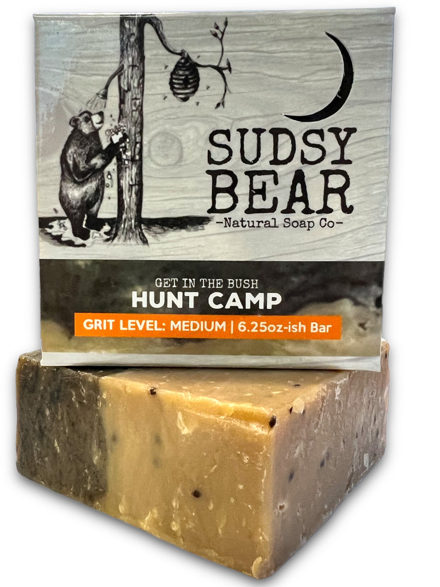 Hunt Camp Men's Lotion – SUDSY BEAR SOAP COMPANY