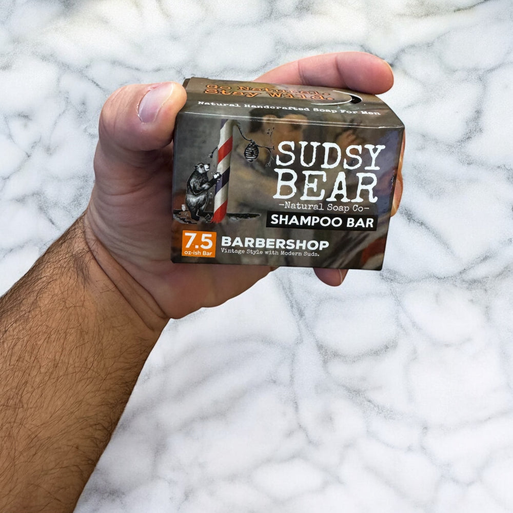 
                  
                    Barbershop Shampoo Bar
                  
                