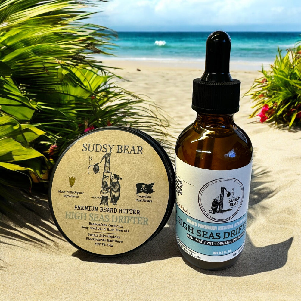 New! High Seas Drifter-Premium Beard Duo