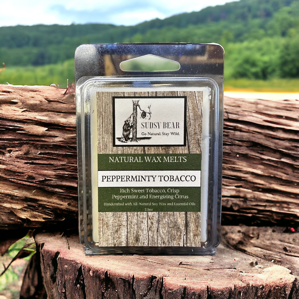 Pepperminty Tobacco-Natural Wax Melts