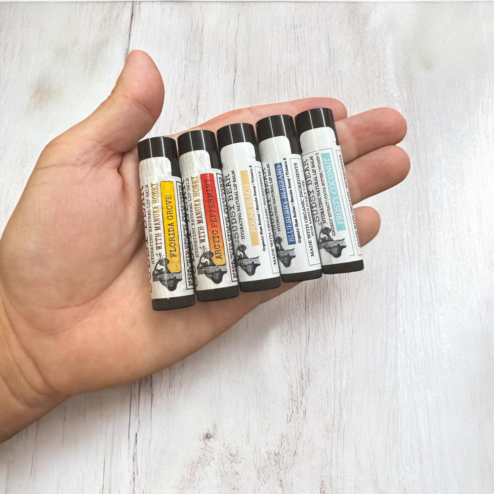 
                  
                    Try Em' All - Organic Lip Balm Bundle
                  
                